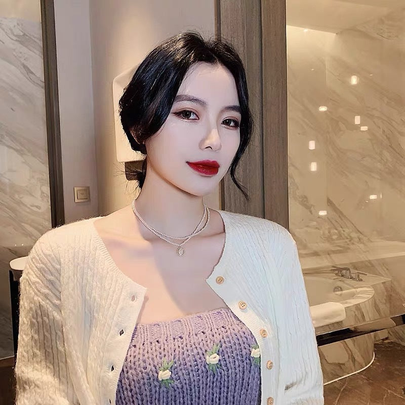 Chain Female Simple Temperament Niche Bag Necklace
