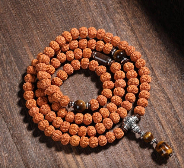 Men's Seed Corpulent Bodhi Small King Hand Toy Indonesia Necklaces
