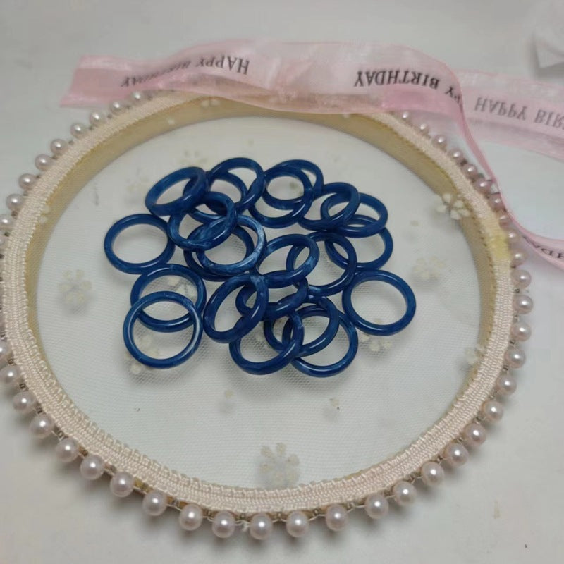 Female Single Material Sticky Accessory International Trade City Ring
