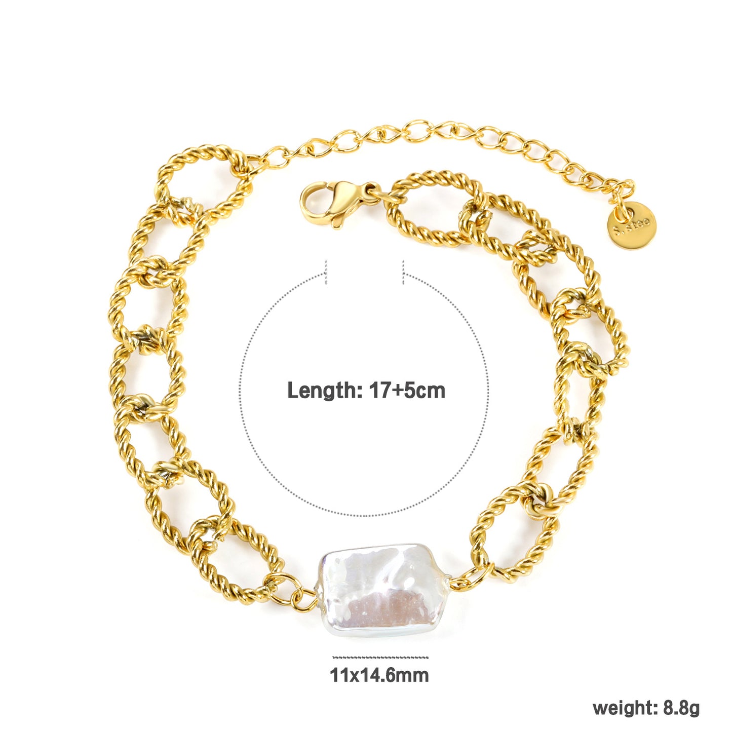 Women's Devil's Eye Niche Fashion Electroplated Metal Hand Bracelets