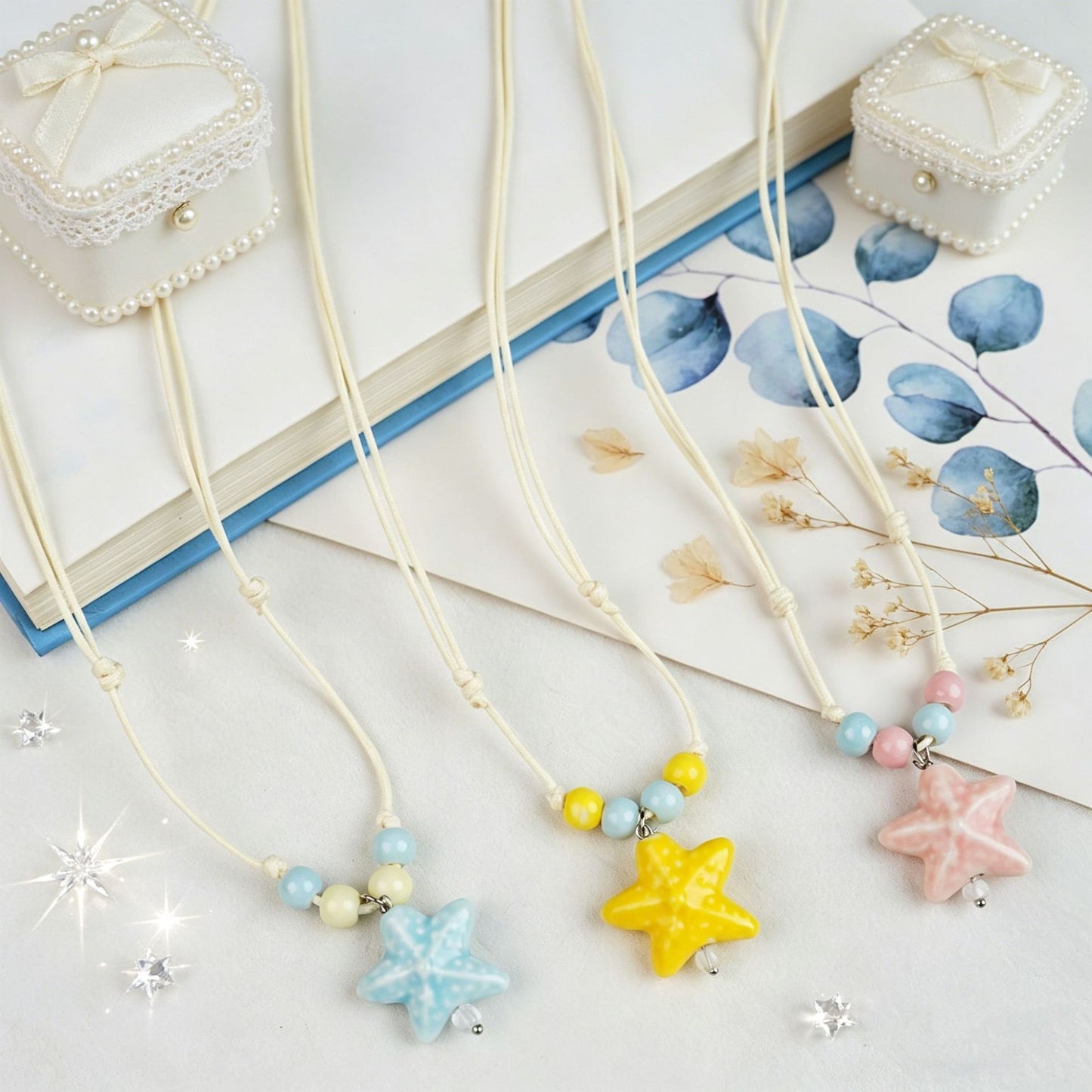 Marine Conch Dopamine Color Braid Rope Simple Cute Wild Bracelets