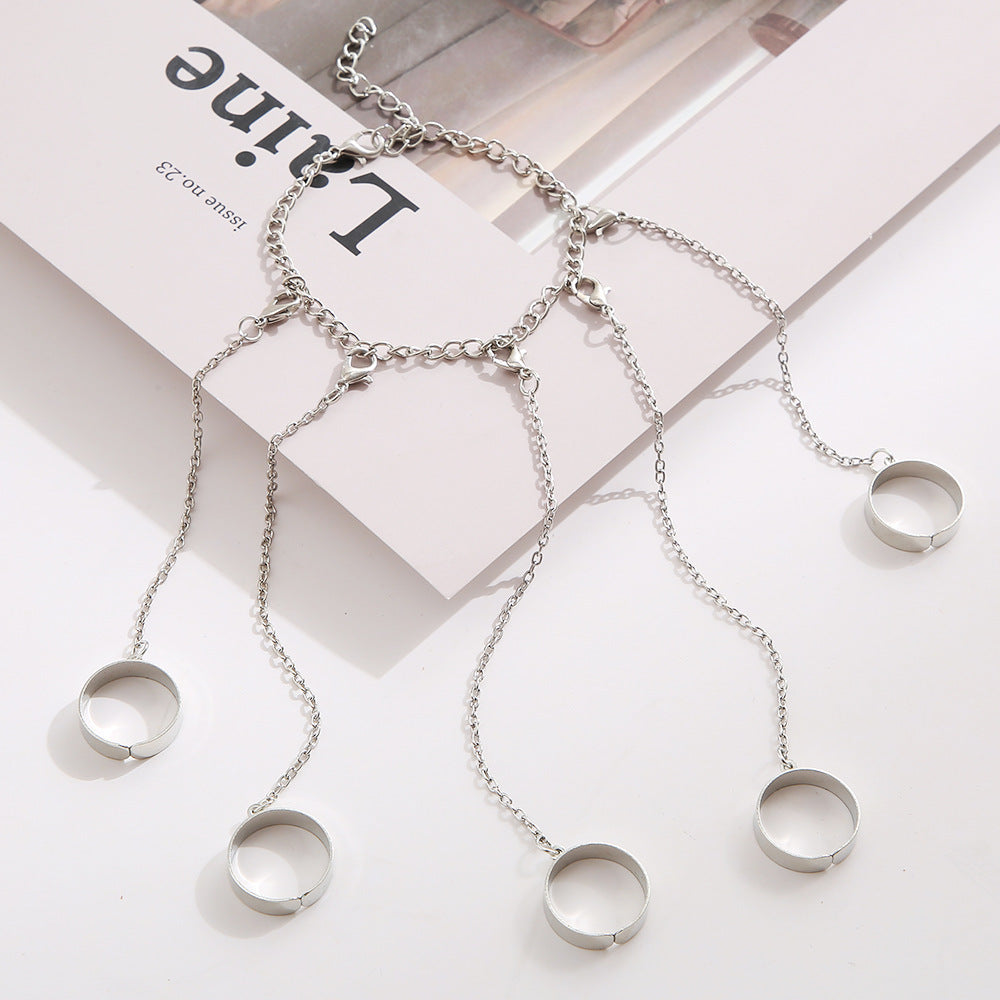 Fashion Punk Creative Finger One-piece Detachable Ring