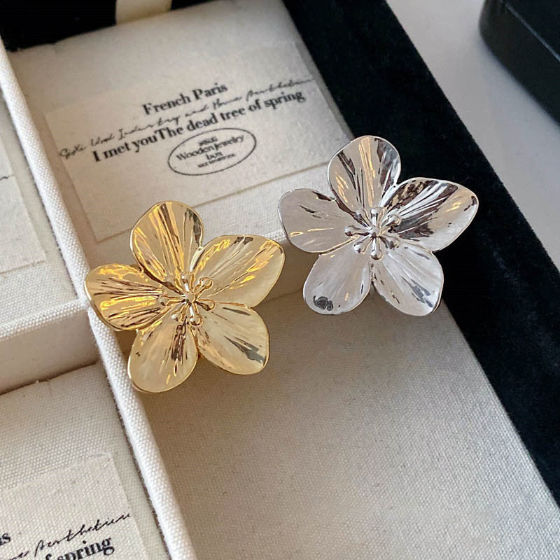 Flower Open Personalized Fashionable Niche Exaggerated Rings