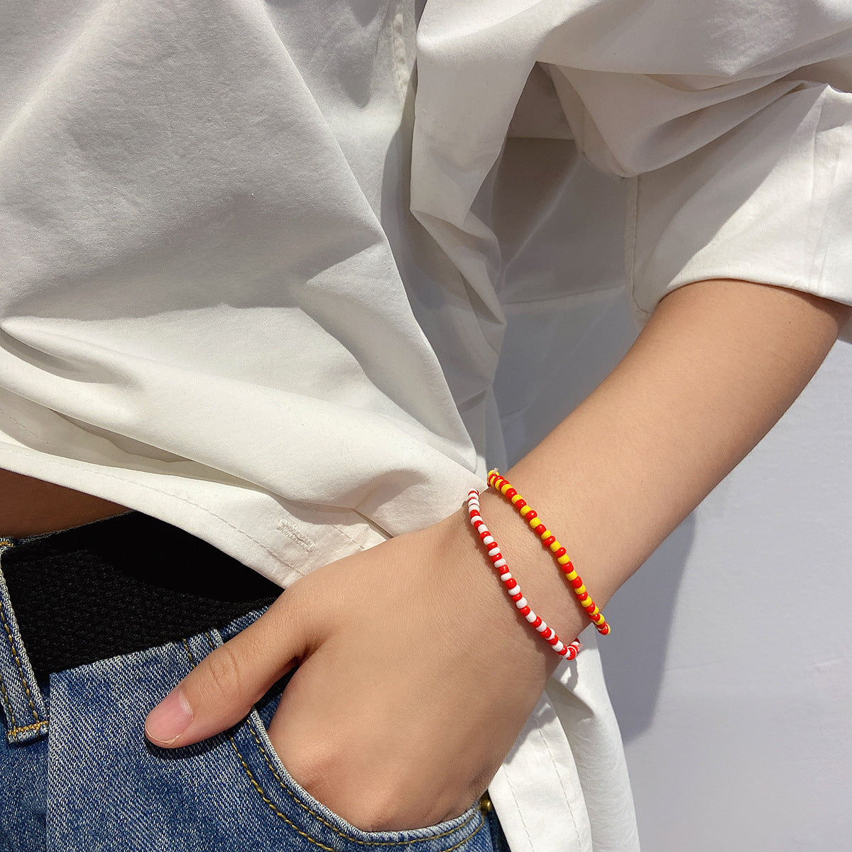 Creative Fashion Retro Ethnic Style Bead Beaded Personalized Bracelet