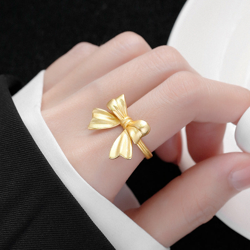 Bow Sweet Style High Sense Affordable Rings