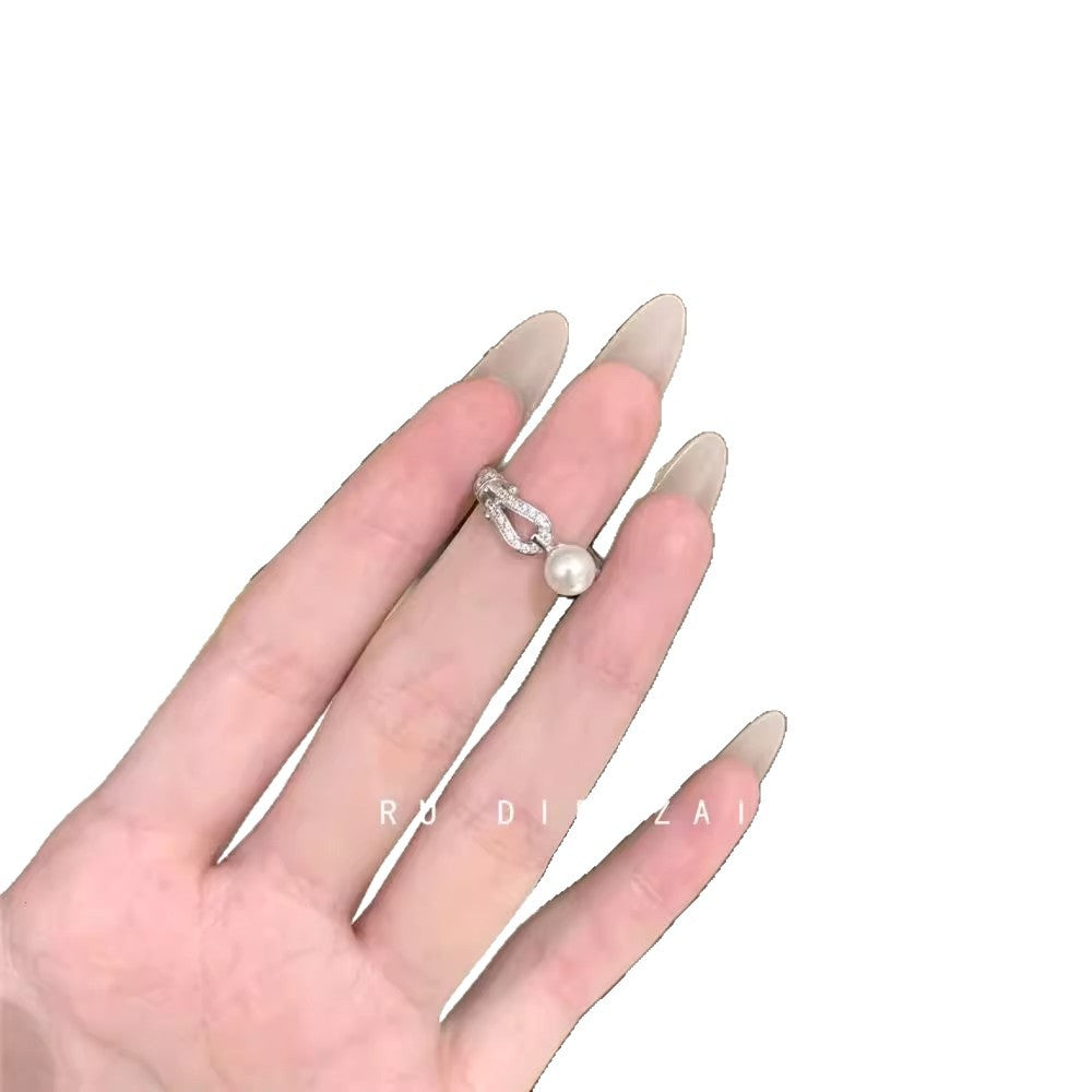 Female Style Design Affordable Luxury Fashion High-grade Open Ring