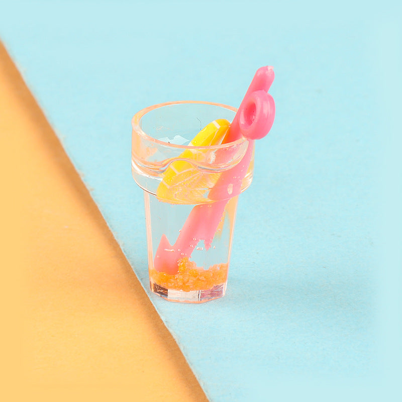 Beverage Bottle Convenience Store Miniature Three-dimensional Food Finish Decoration Jewelry Accessories