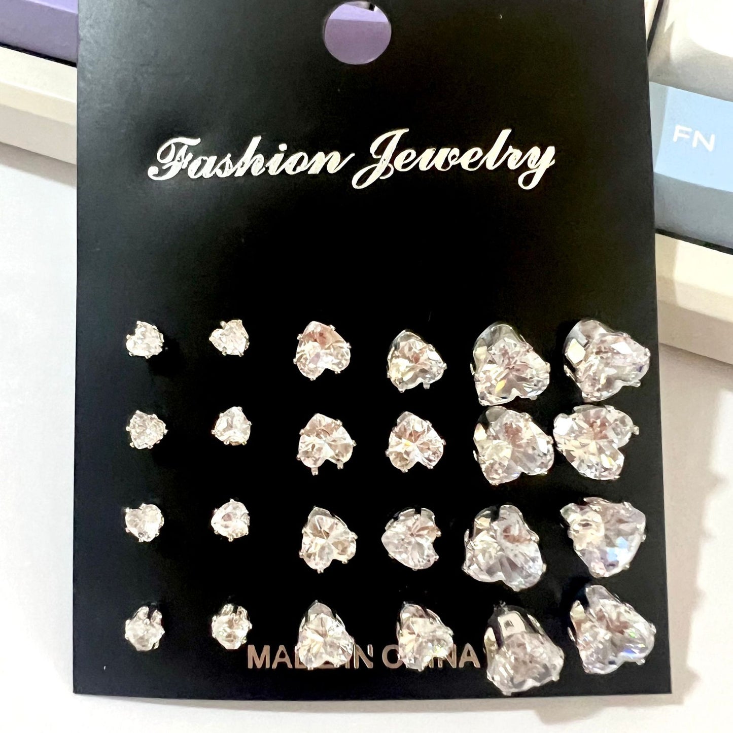Innovative Simple Elegant Zircon Rhinestones Rhinestone Earrings