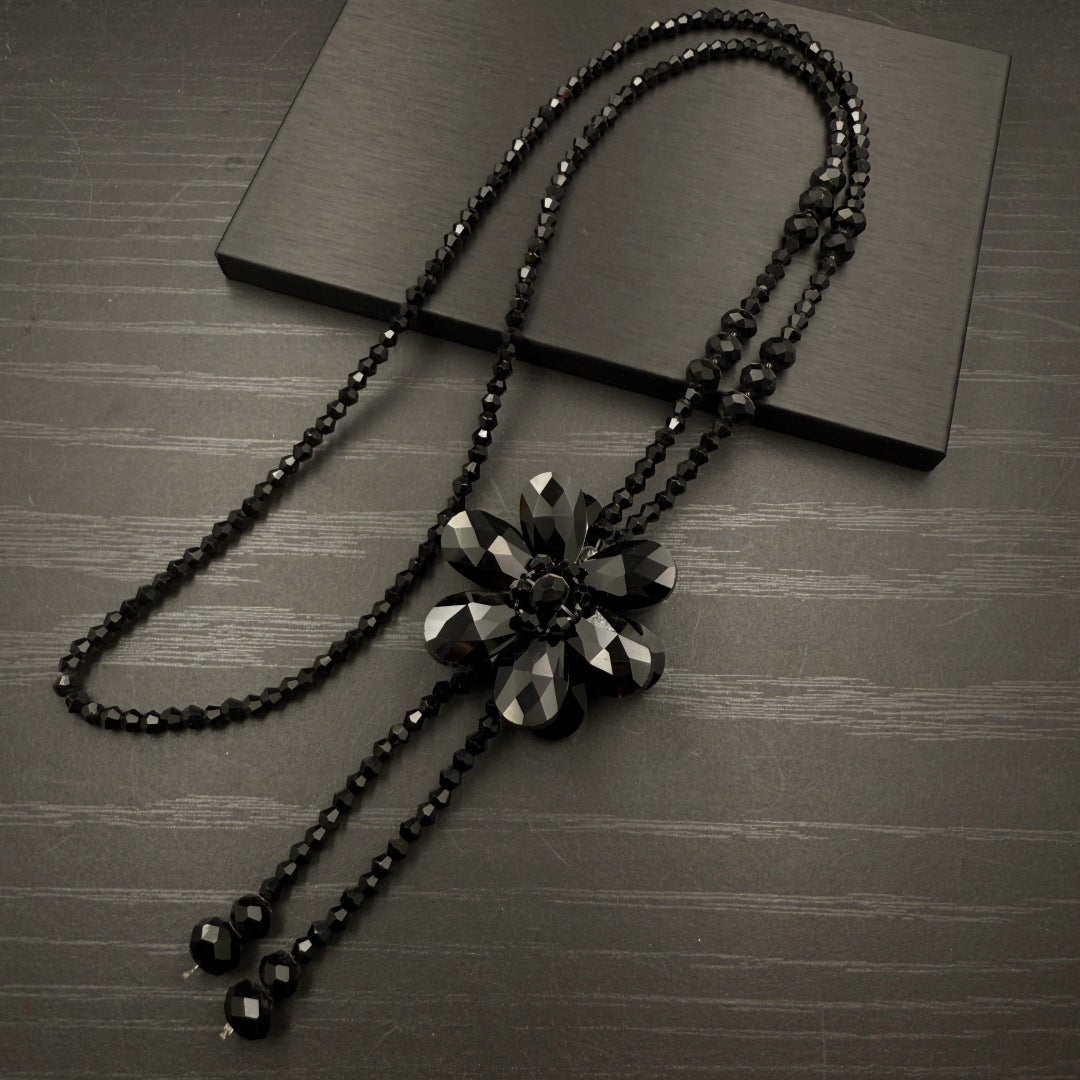 Women's Flower Sweater Chain Fashion Petals Refined Necklace