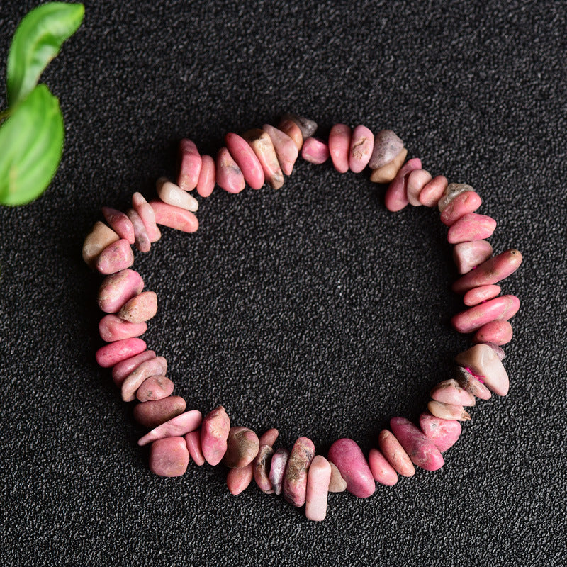 Stone Chain Citrine White-barked Pine Tigereye Trendy Male Female Personality Bracelet
