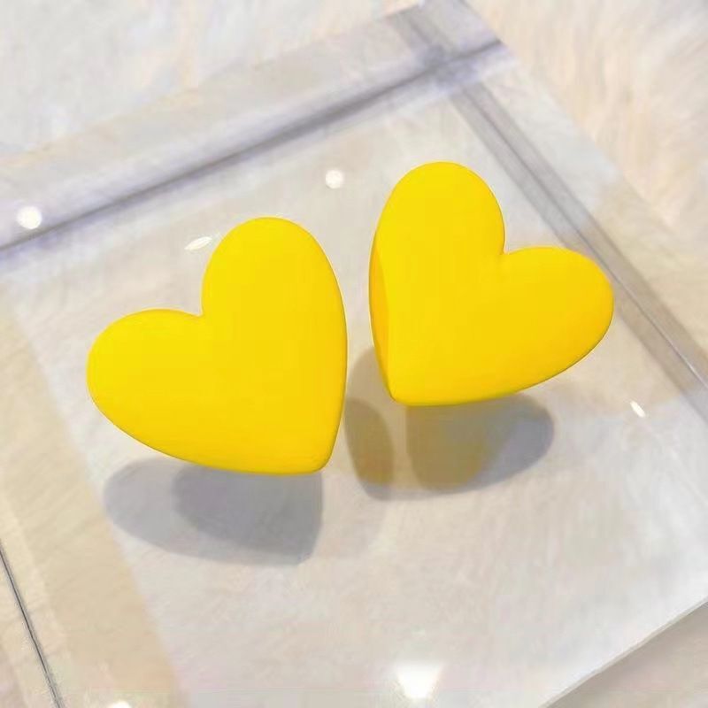 Women's Love Heart Fashionable Summer Niche High-grade Rings