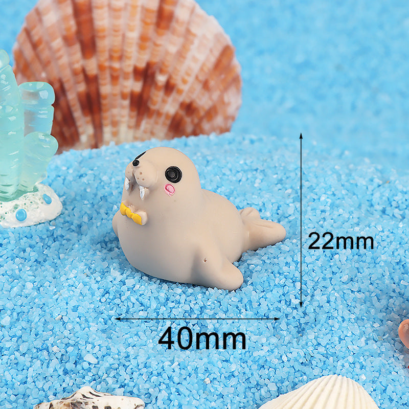 Landscape Cute Marine Animal Dolphin Turtle Jewelry Accessories