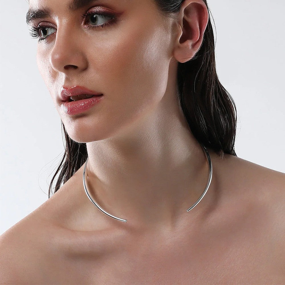Women's Diamond Open High-grade Party Fashion Alloy Collar