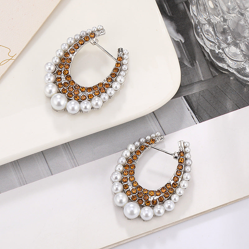 Fashion Exaggerated Geometric Large Personality Trend Earrings