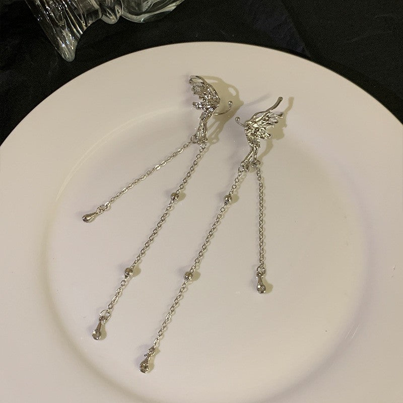 Luxury Fashion Versatile Elegant High-grade Sweet Cool Personality Earrings