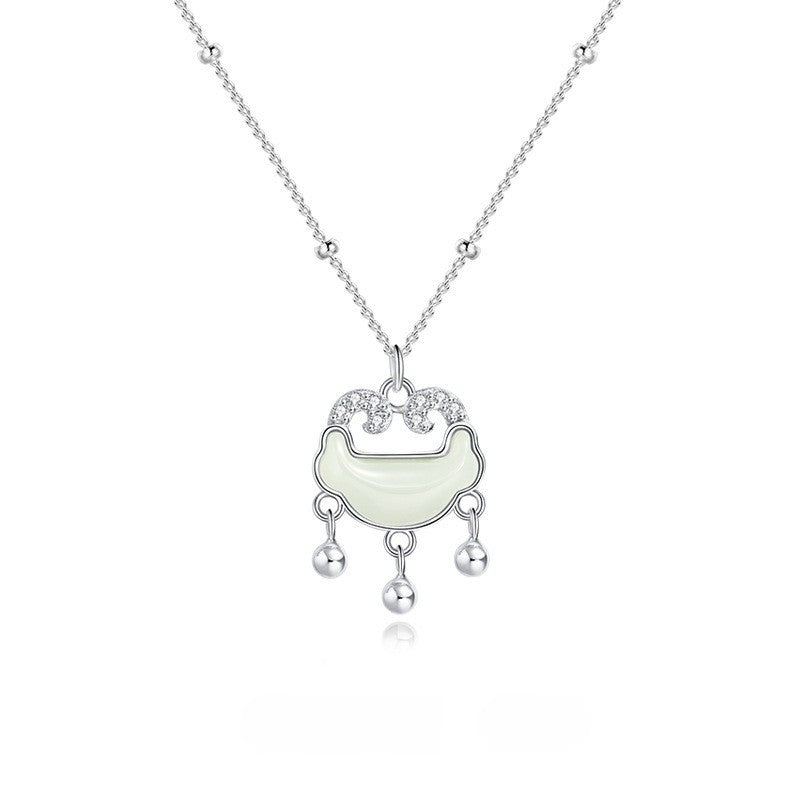 Elegant Safety Lock Female Affordable Luxury Fashion Longevity Necklaces