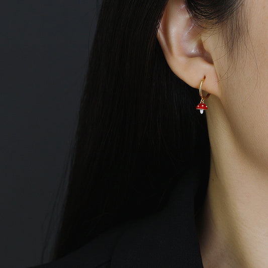 Women's Cute Personality Sterling Sier Ear Clip Rings