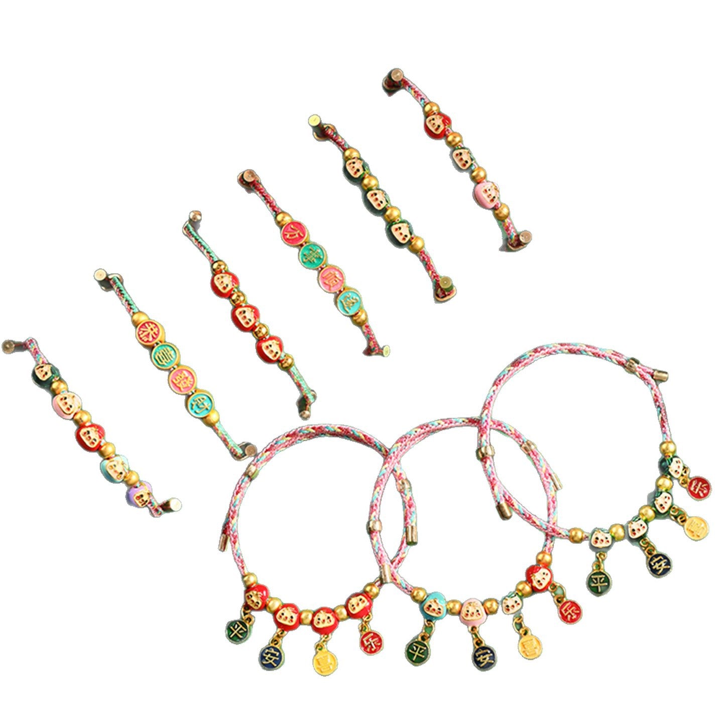 Dragon Boat Festival Colorful Rope Holiday Gift Female Wrist String Bracelet