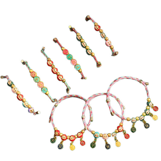 Dragon Boat Festival Colorful Rope Holiday Gift Female Wrist String Bracelet