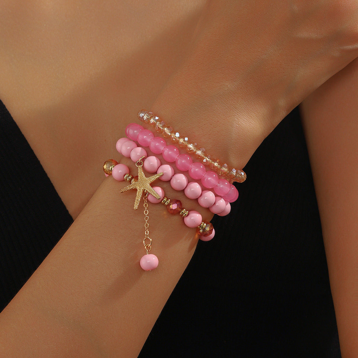 Fashion Metal Alloy Snake Chain Buckle Simple Bracelet