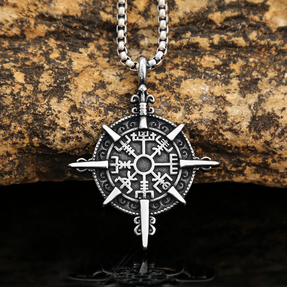 Boys Trendy Niche High-grade Titanium Male Female Personality Retro Easy Necklaces