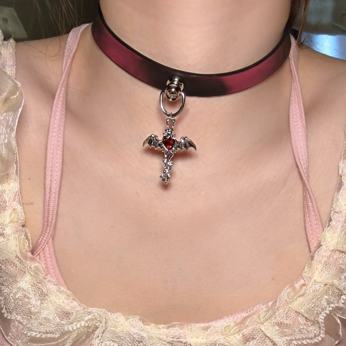 Paw Hot Soft Leather Trendy Cool High-grade Collar