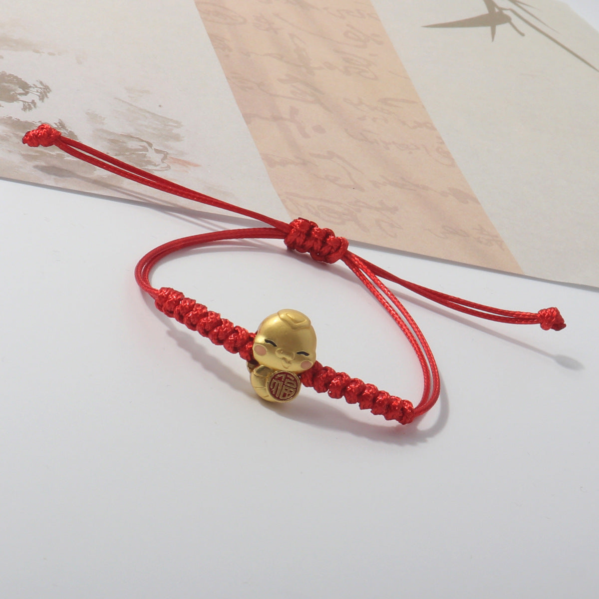 Life Blessing Red Rope Woven Live Broadcast Bracelets