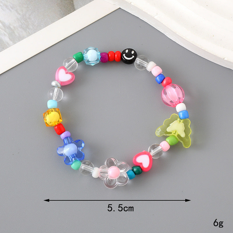 Graceful Crystal Super Moonstone Couple Girlfriends Bracelet