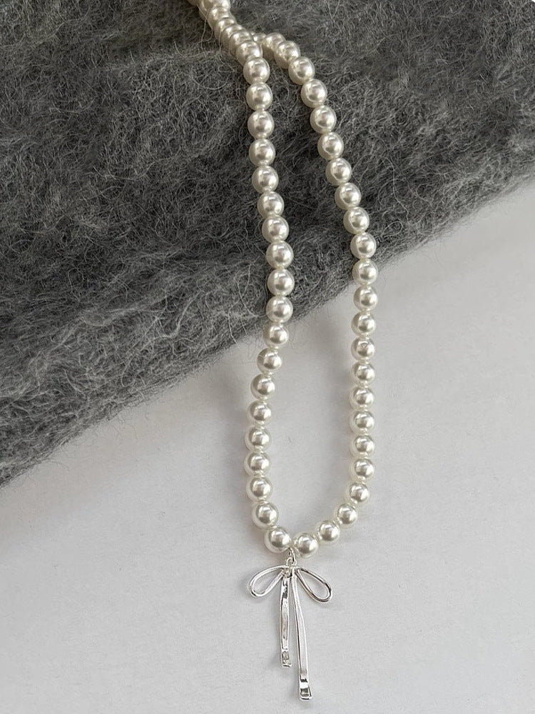 Women's Stitching Heart Clavicle Chain Light Luxury Necklaces