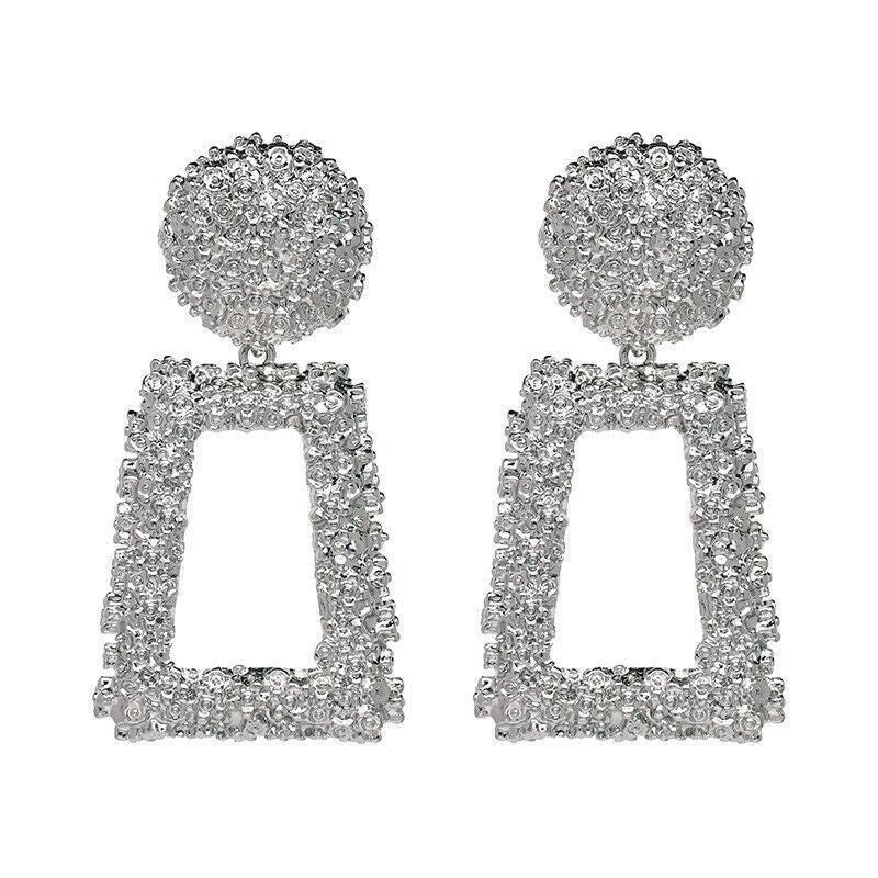 Stylish Beautiful Fashion Geometric Exaggerated Generous Earrings