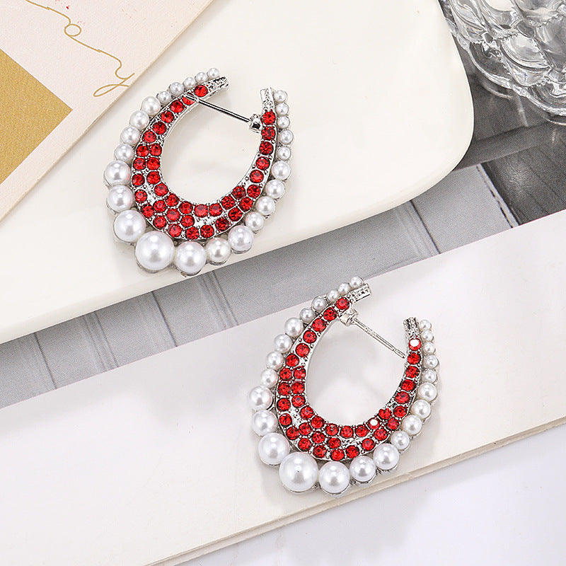 Fashion Exaggerated Geometric Large Personality Trend Earrings
