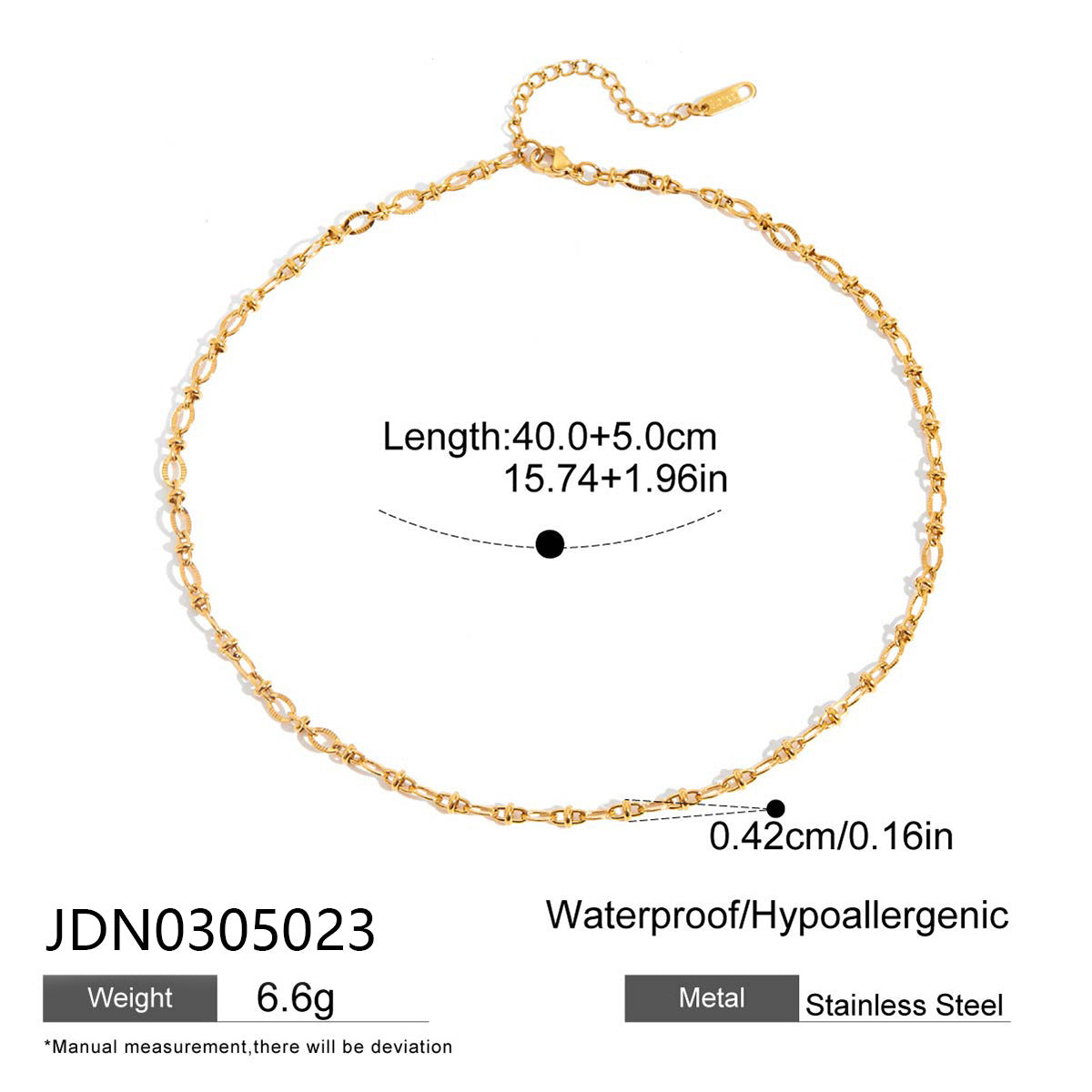 Light Luxury Minority Clavicle Chain Stainless Necklace