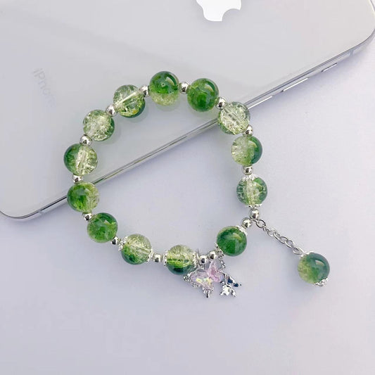 Women's Broken Beads Design Mori Style Sweet Colored Bracelet