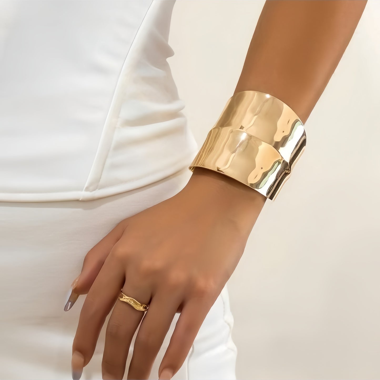 Popular Simple Semicircle Hollow Shaped Trendy Bracelets
