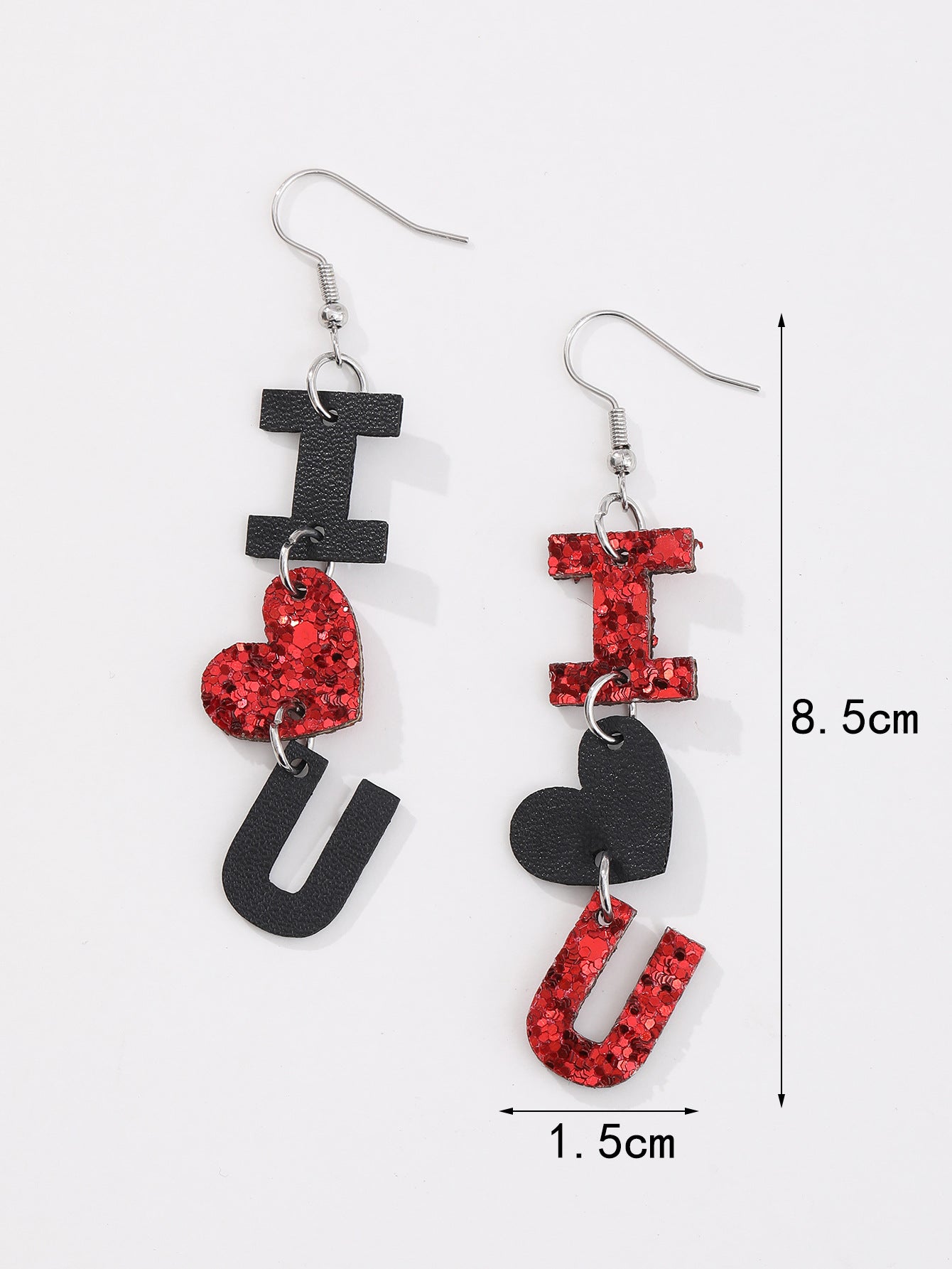 Cool Valentine's Day Bohemian Wine Glass Earrings