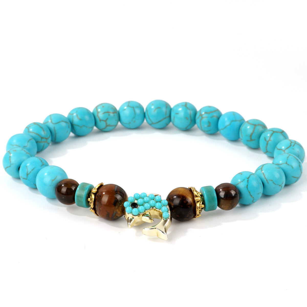 Women's Turquoise Cross Niche Design High-grade Simple Bracelets