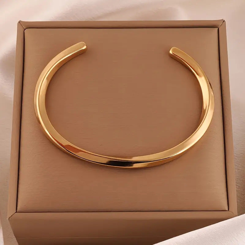 Titanium Steel Stainless Real Gold Furnace Bracelets