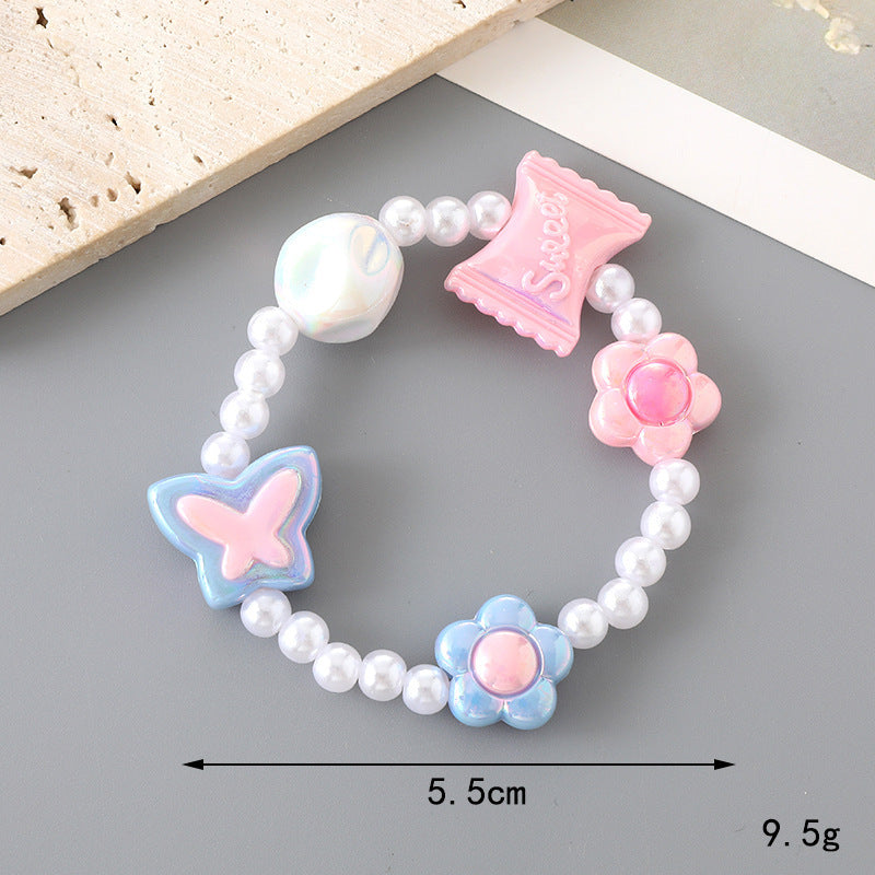Graceful Crystal Super Moonstone Couple Girlfriends Bracelet