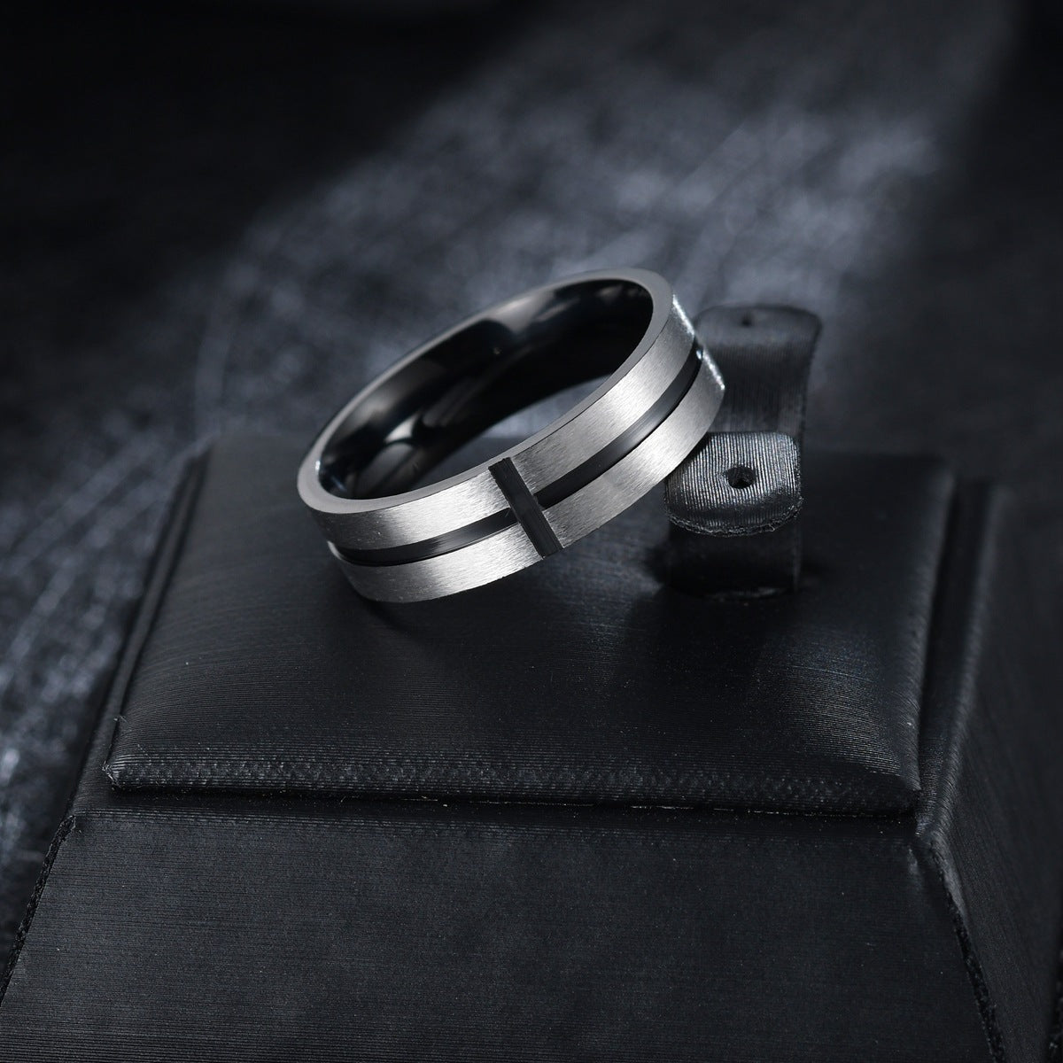 Men's Fashion Ornament Cross Small Jewelry Stainless Rings