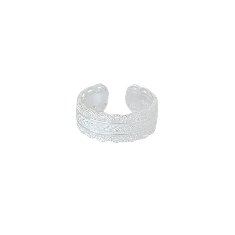 Women's Chinese Style Girdle Exquisite Hollow Lace Twin Ring
