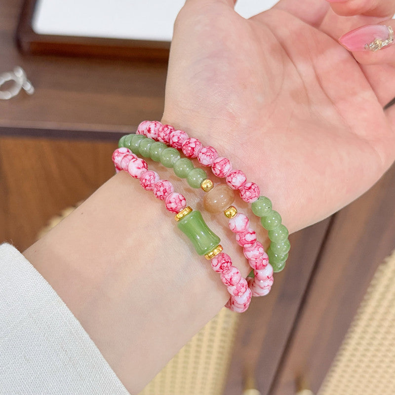 Women's Double Twin Niche Lucky Fortune Temperament Bracelets