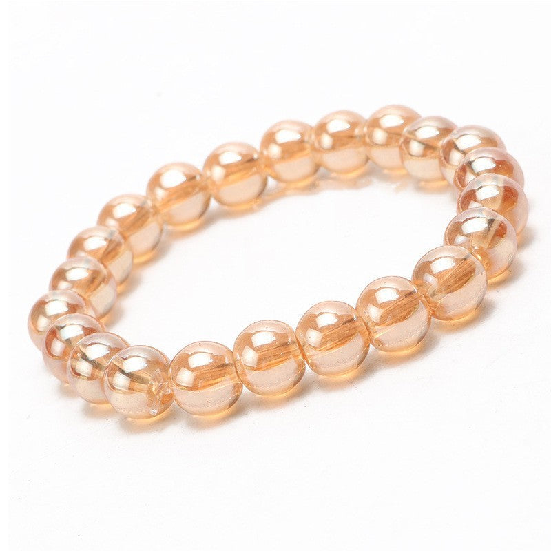Micro Glass Bead Beads Scratch Stall Amber Bracelets