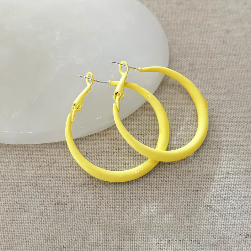 Sweet Dopamine Early Spring Ear Personalized Fashion For Graceful Niche Earrings