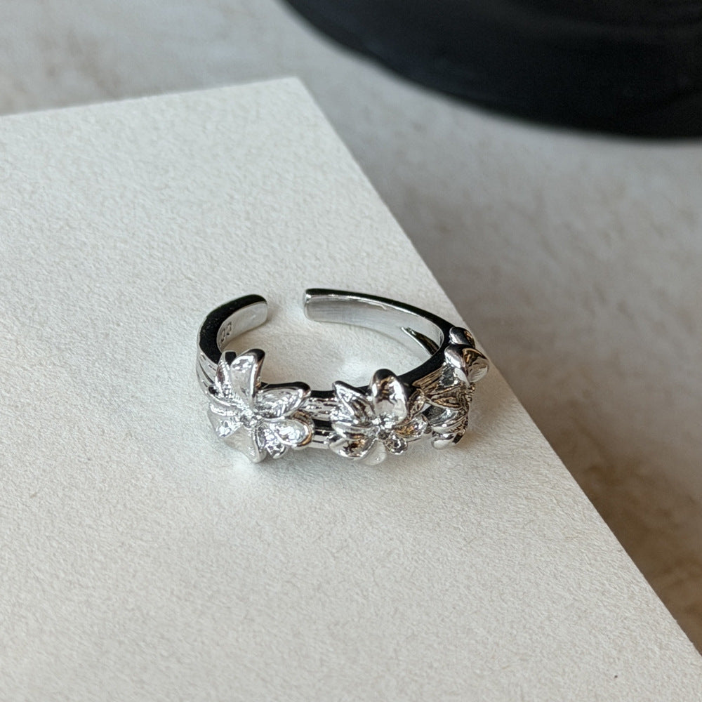 Zircon Niche Light Luxury Index Finger Rings