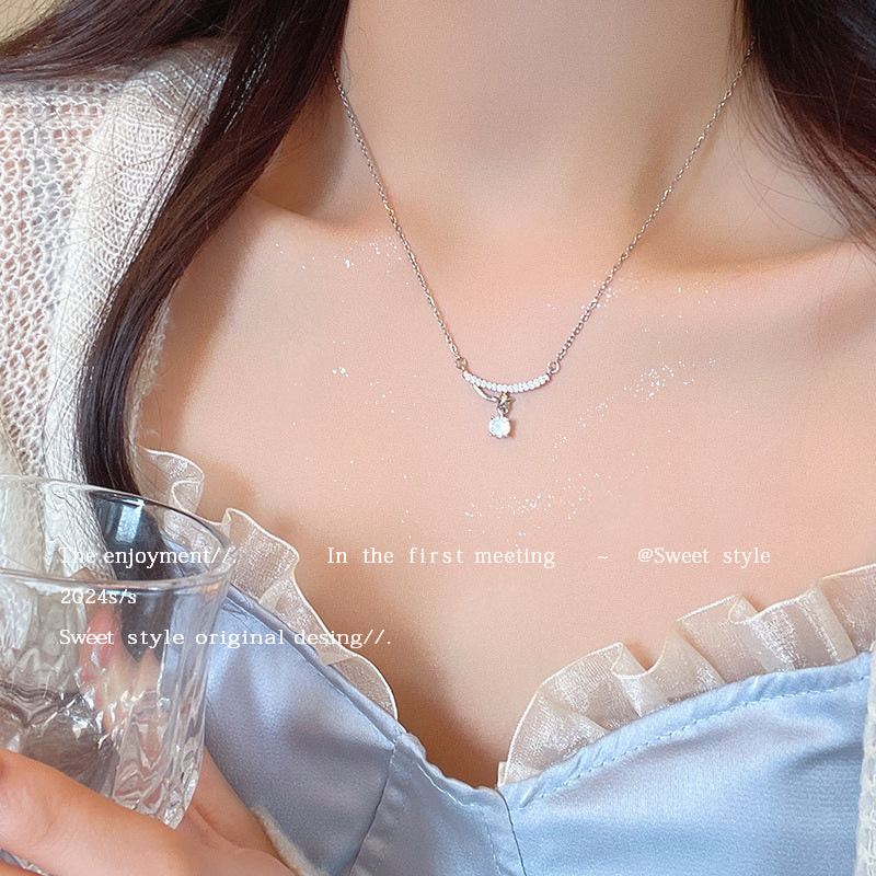 Korean Style Titanium Steel High-grade Versatile Niche Necklace
