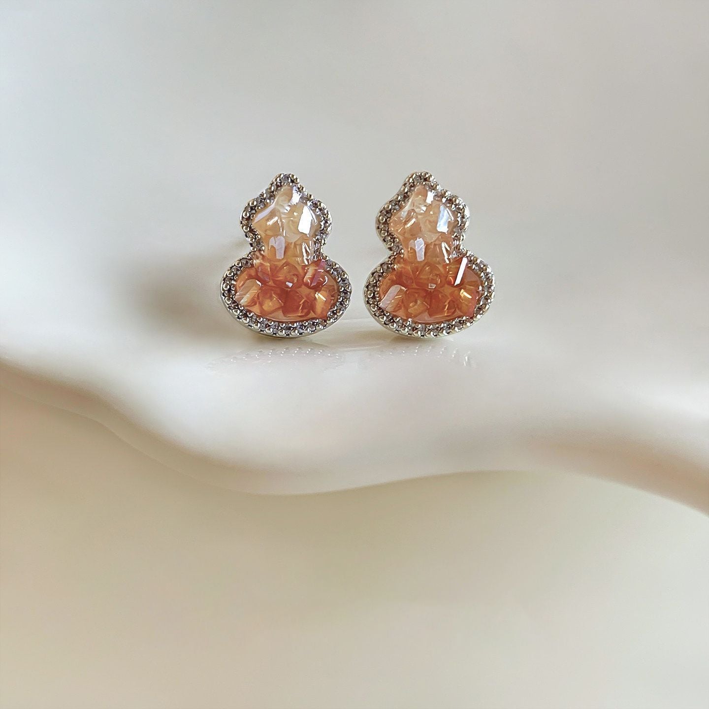 Women's Gourd Unique Temperament Entry Lux High-grade Earrings