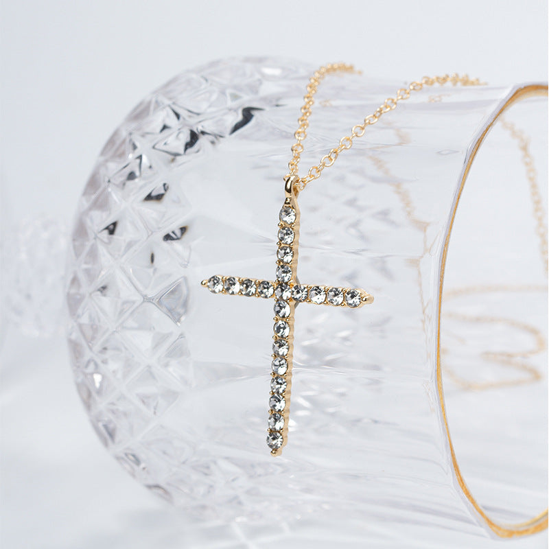 Women's Vintage Virgin Mary Cross Fashion Popular Necklaces