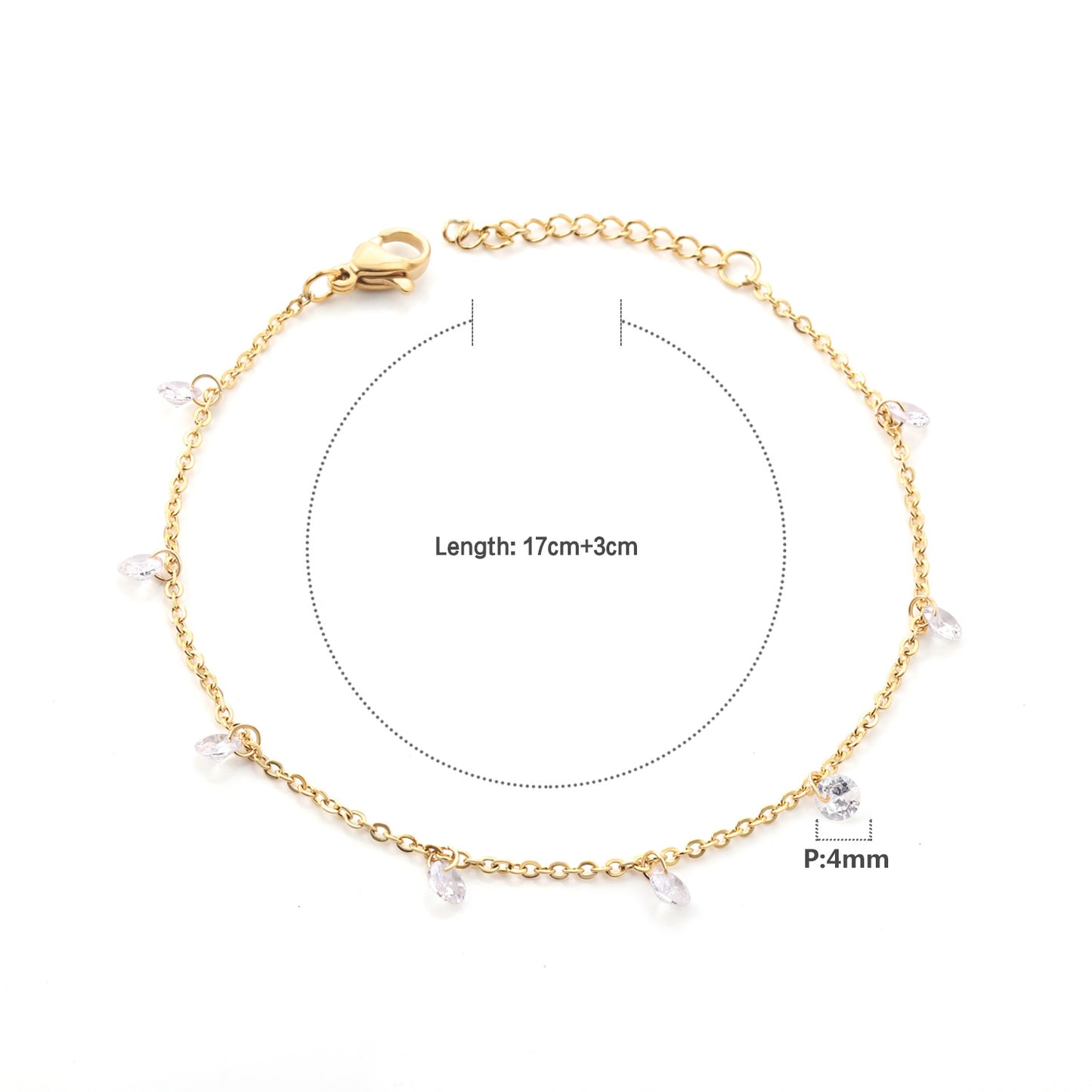 Women's Devil's Eye Niche Fashion Electroplated Metal Hand Bracelets