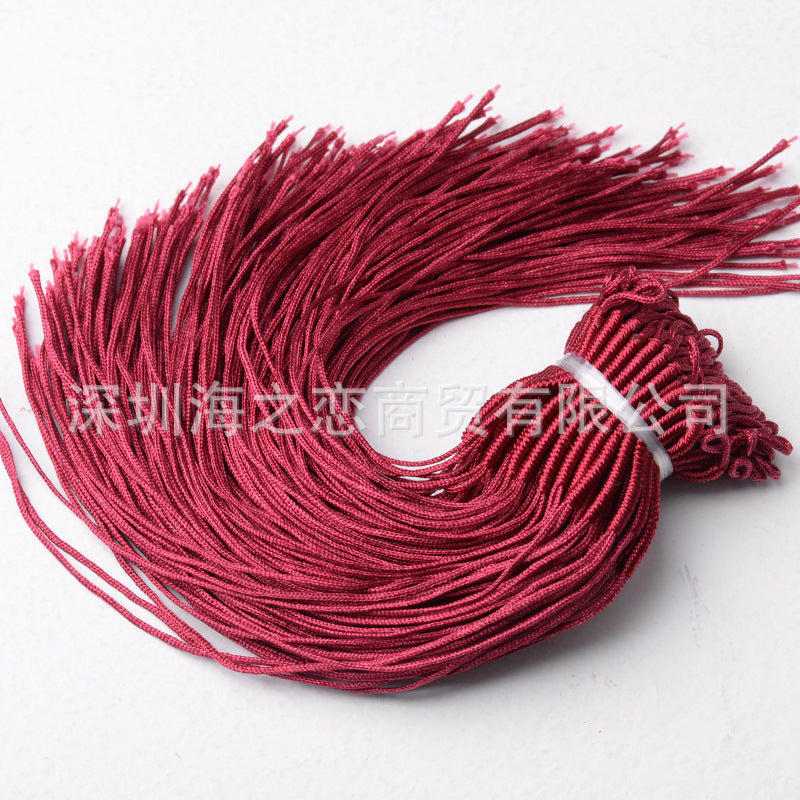 Hand-woven Pull Coil Chinese Knot Rope Jewelry Accessories