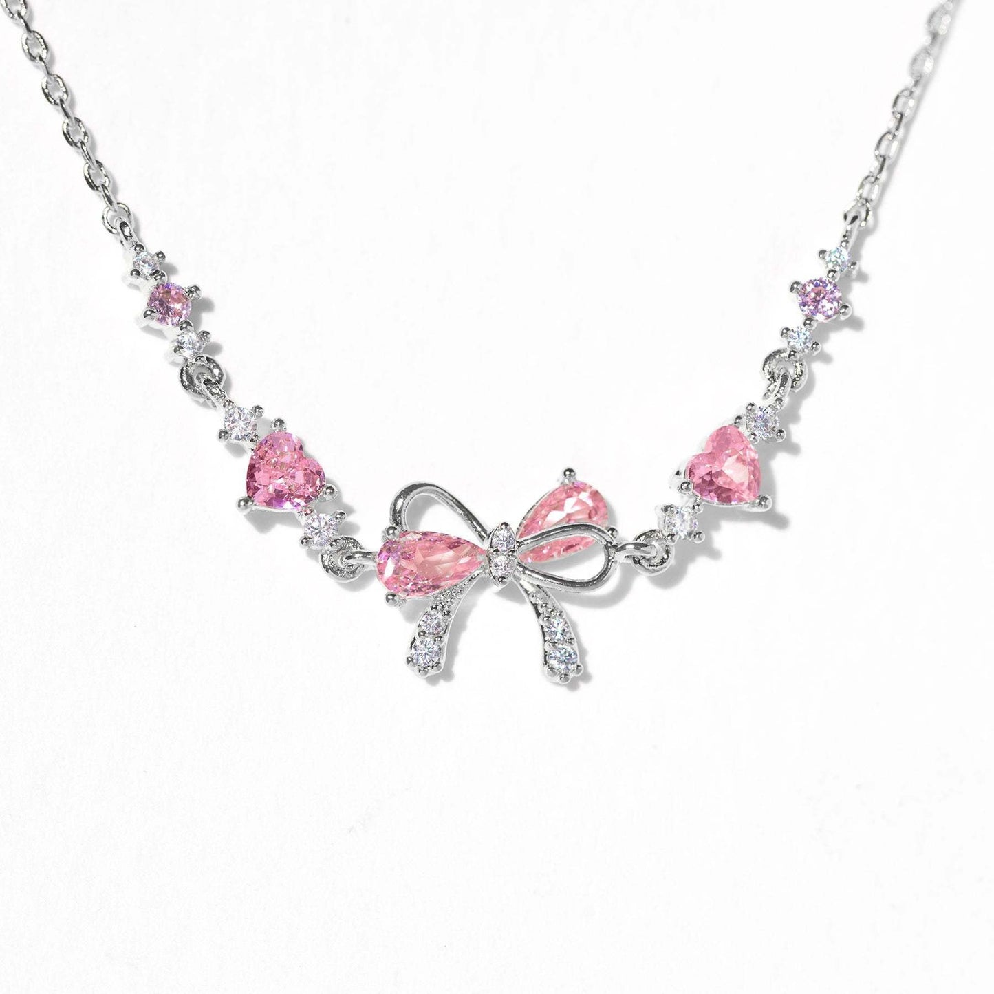 Female Niche High-grade Light Luxury Pink Bracelets